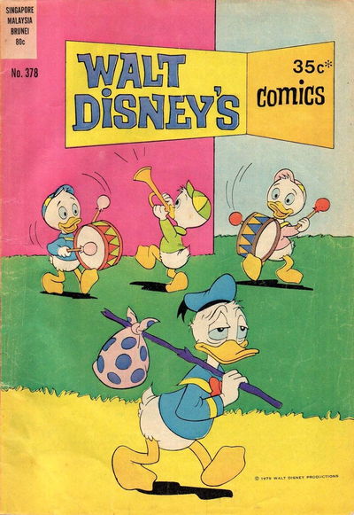 Walt Disney's Comics (Wogan, 1974 series) #378 1978