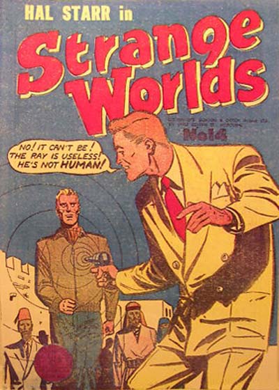 Hal Starr in Strange Worlds  #14 ([1955?])