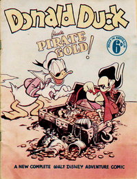 Donald Duck Finds Pirate Gold (Ayers & James, 1943 series) [nn] ([1943?])