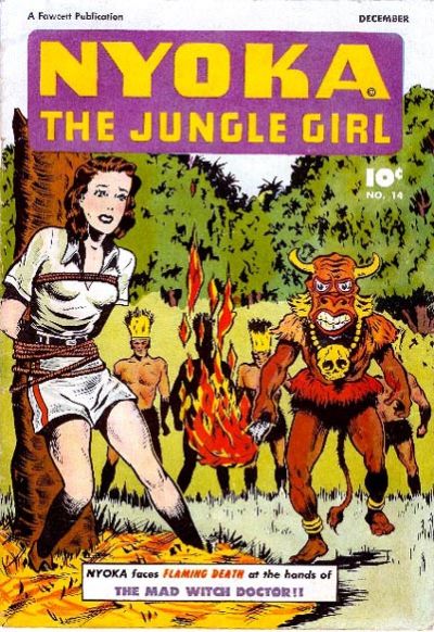 Nyoka the Jungle Girl (Fawcett, 1945 series) #14 (December 1947)