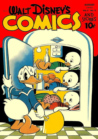 Walt Disney's Comics and Stories (Dell, 1940 series) v3#11 (35) (August 1943)
