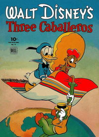 Four Color (Dell, 1942 series)  #71 (May 1945) — Walt Disney's Three Caballeros