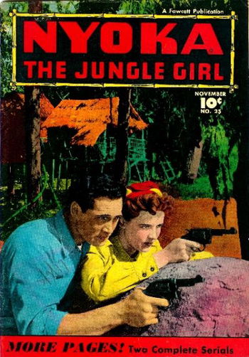 Nyoka the Jungle Girl (Fawcett, 1945 series) #25 November 1948