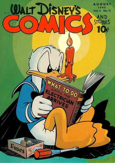 Walt Disney's Comics and Stories (Dell, 1940 series) #59 (August 1945)
