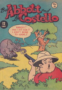 Bud Abbott and Lou Costello  #22 ([June 1967?])