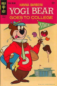 Yogi Bear (Western, 1962 series)  #30 (October 1967) — Untitled [Yogi Bear Goes to College]