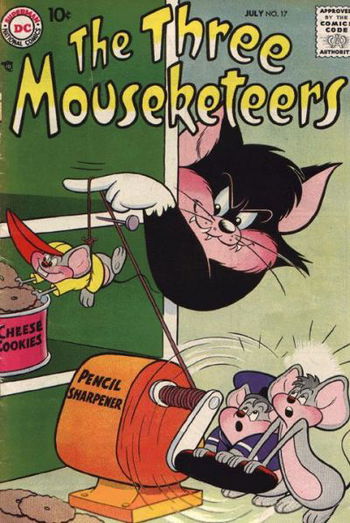 The Three Mouseketeers (DC, 1956 series) #17 July 1958