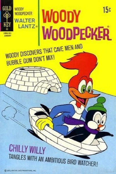 Walter Lantz Woody Woodpecker  #121 (January 1972)