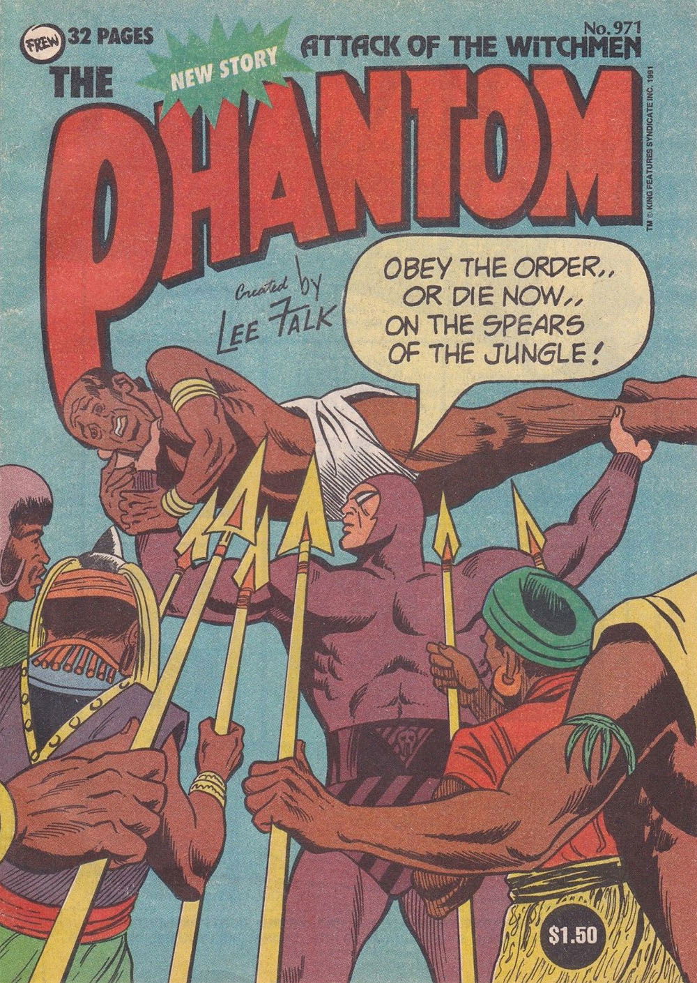 The Phantom (Frew, 1983 series) #971 (January 1991)