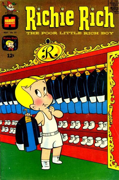 Richie Rich (Harvey, 1960 series) #57 (May 1967)