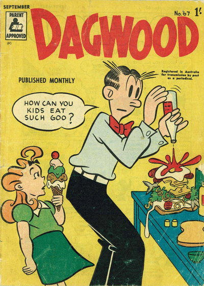 Dagwood Monthly  #67 (September 1958)