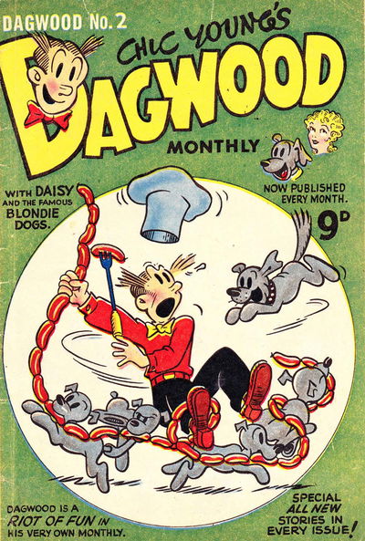 Chic Young's Dagwood Monthly (Magman, 1951? series) #2 [March 1951?]