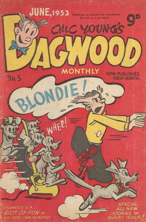 Dagwood Monthly (ANL, 1953 series) #5 (June 1953)