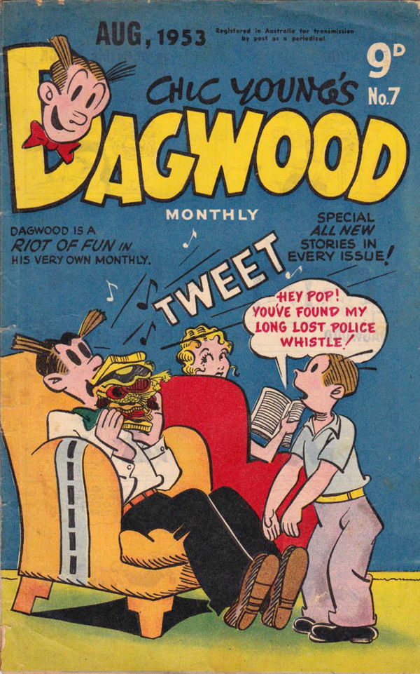 Dagwood Monthly (ANL, 1953 series) #7 (August 1953)