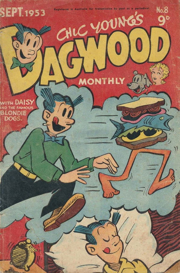 Dagwood Monthly (ANL, 1953 series) #8 (September 1953)