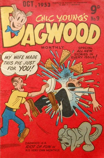 Dagwood Monthly (ANL, 1953 series) #9 (October 1953)