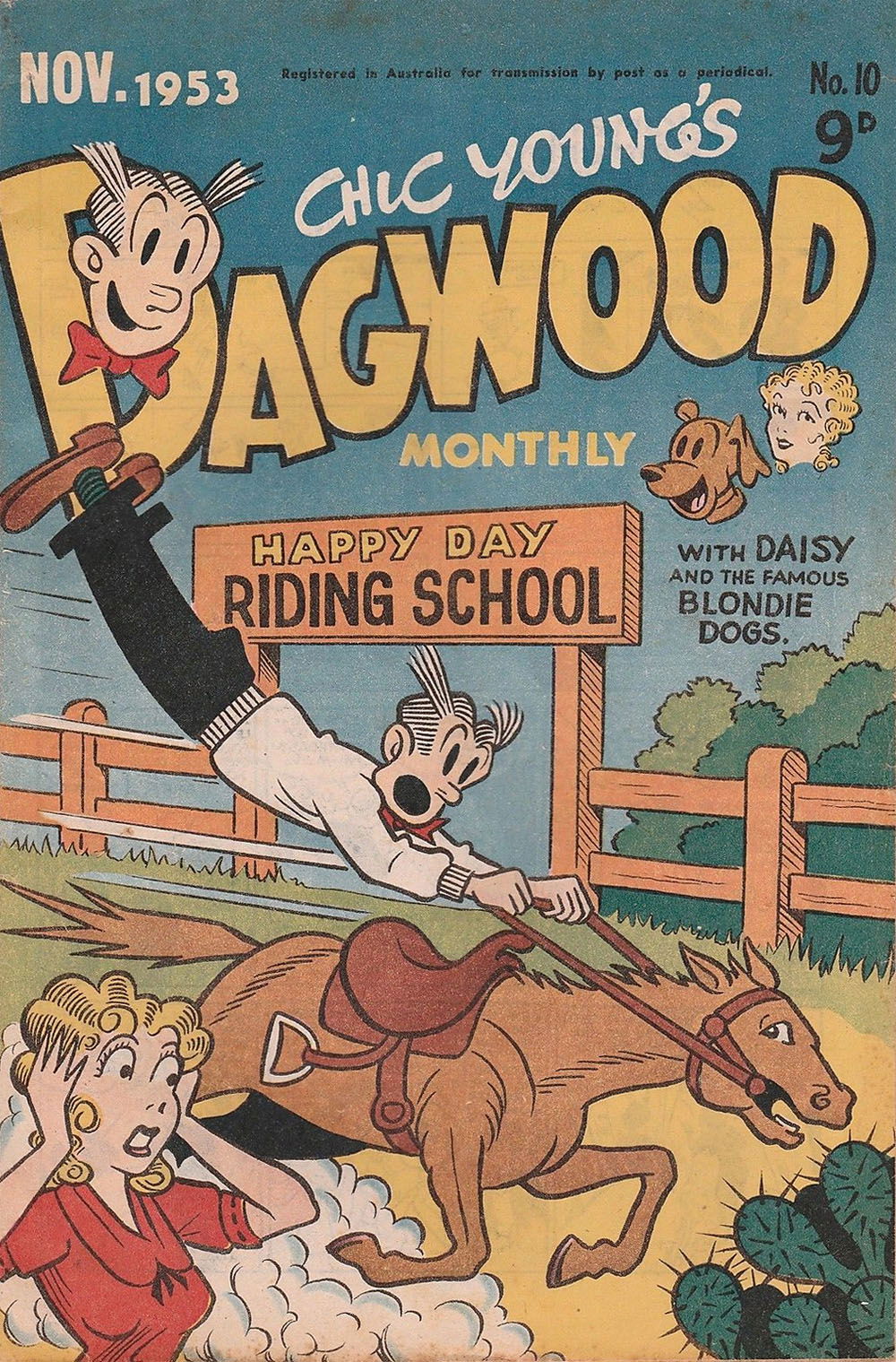 Dagwood Monthly (ANL, 1953 series) #10 (November 1953)
