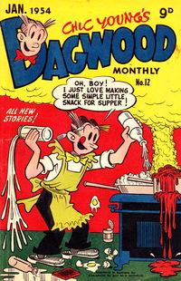 Dagwood Monthly (ANL, 1953 series) #12 January 1954