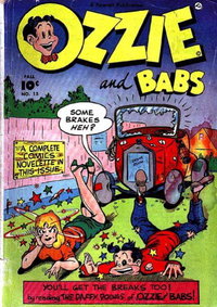 Ozzie and Babs (Fawcett, 1947 series)  #13 (Fall 1949)