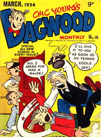 Dagwood Monthly (ANL, 1953 series) #14 March 1954