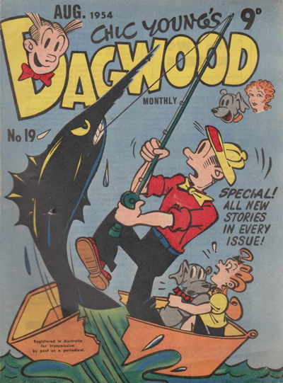Dagwood Monthly (ANL, 1953 series) #19 (August 1954)