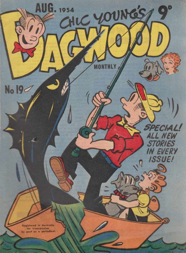 Dagwood Monthly (ANL, 1953 series) #19 (August 1954)