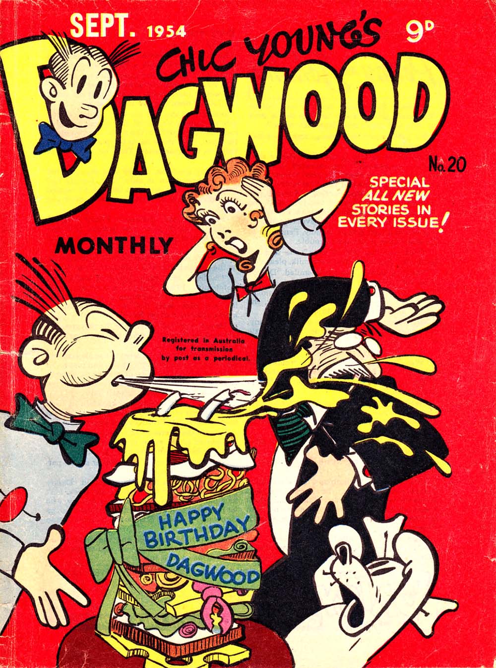 Dagwood Monthly (ANL, 1953 series) #20 (September 1954)