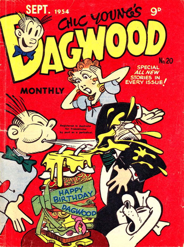 Dagwood Monthly (ANL, 1953 series) #20 (September 1954)