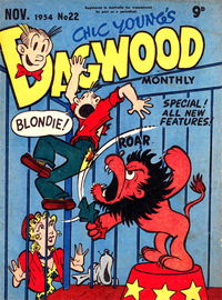 Dagwood Monthly (ANL, 1953 series) #22 November 1954