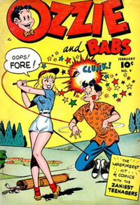 Ozzie and Babs (Fawcett, 1947 series) #9 (February 1949)