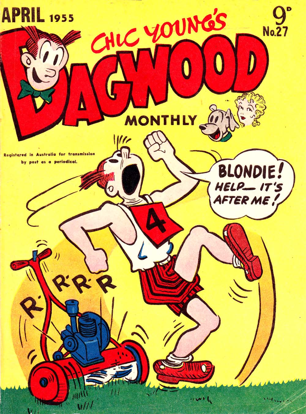 Dagwood Monthly (ANL, 1953 series) #27 (April 1955)