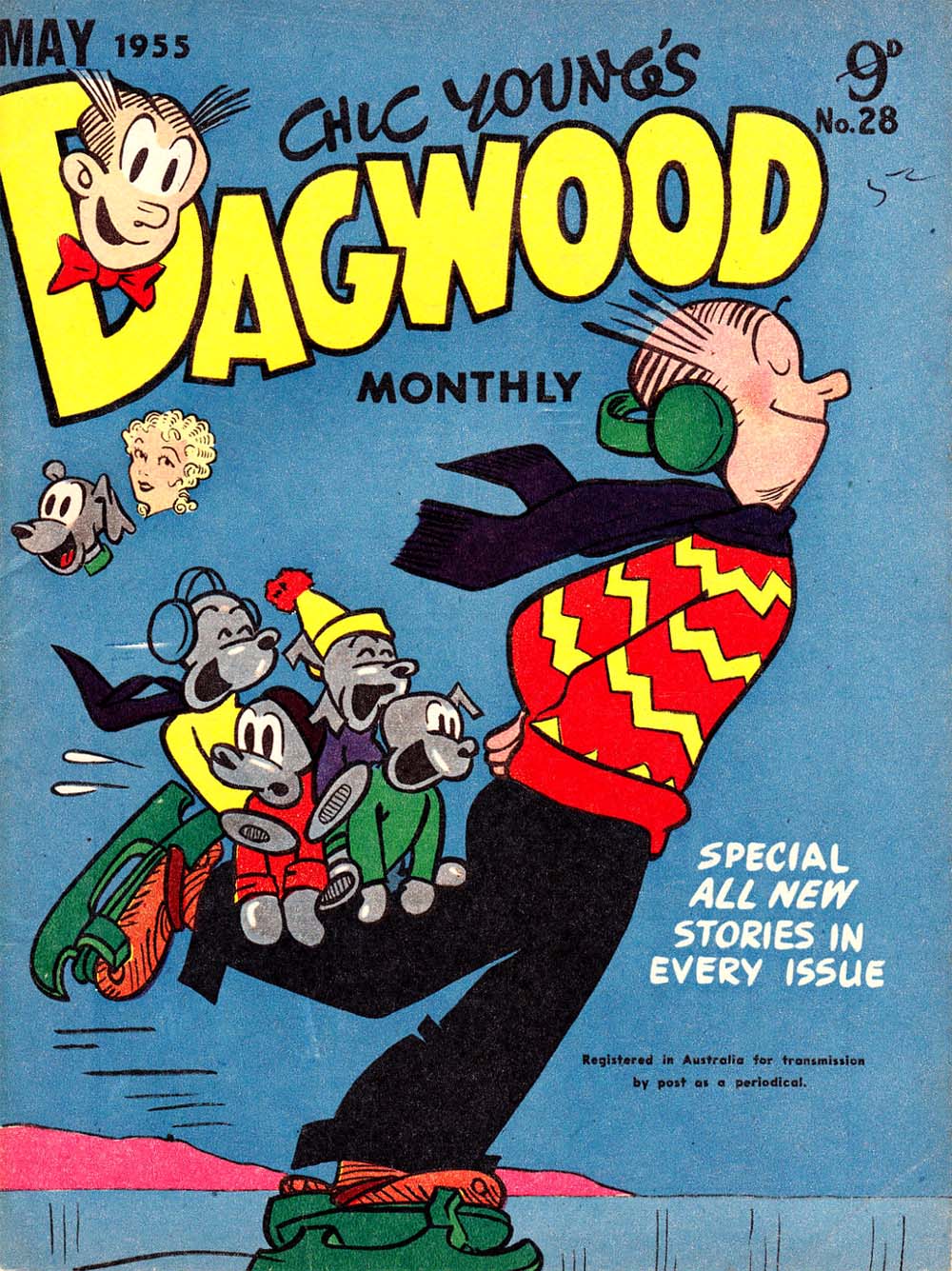 Dagwood Monthly (ANL, 1953 series) #28 (May 1955)