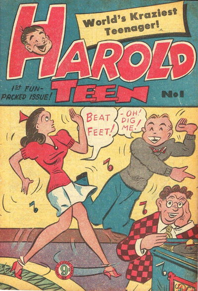 Harold Teen (Atlas, 1953 series) #1 [1954?]