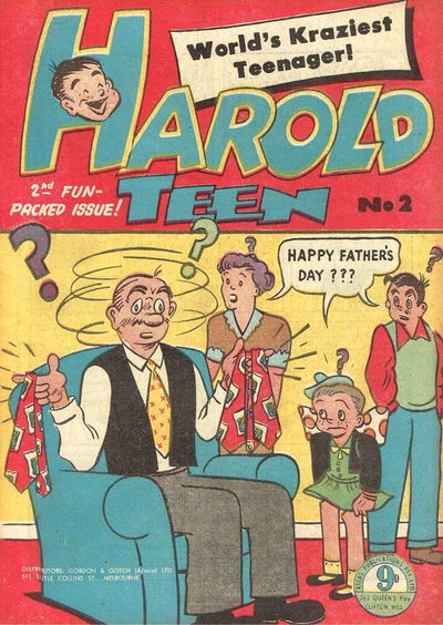 Harold Teen (Atlas, 1953 series) #2 [1955?]