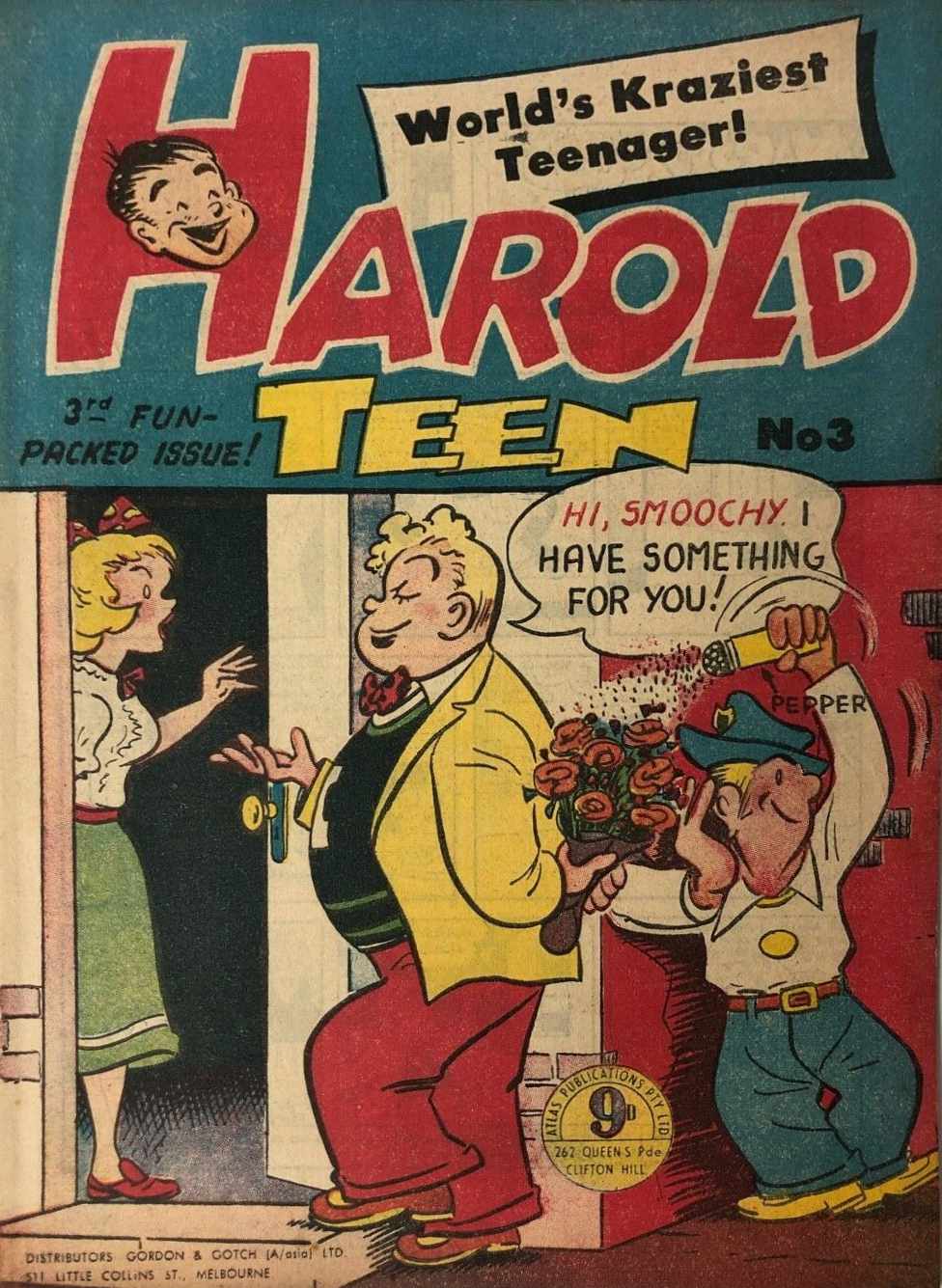 Harold Teen (Atlas, 1953 series) #3 ([1955?])