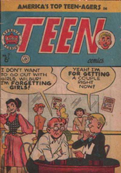 Teen Comics (HJ Edwards, 1952 series) #7 ([December 1952?])