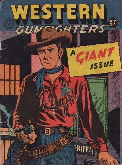 Giant Western Gunfighters (Horwitz, 1961? series) #2 [December 1961]