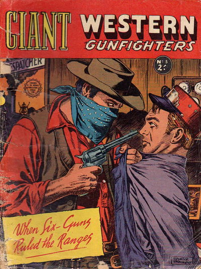 Giant Western Gunfighters (Horwitz, 1961? series) #3 [January 1962]