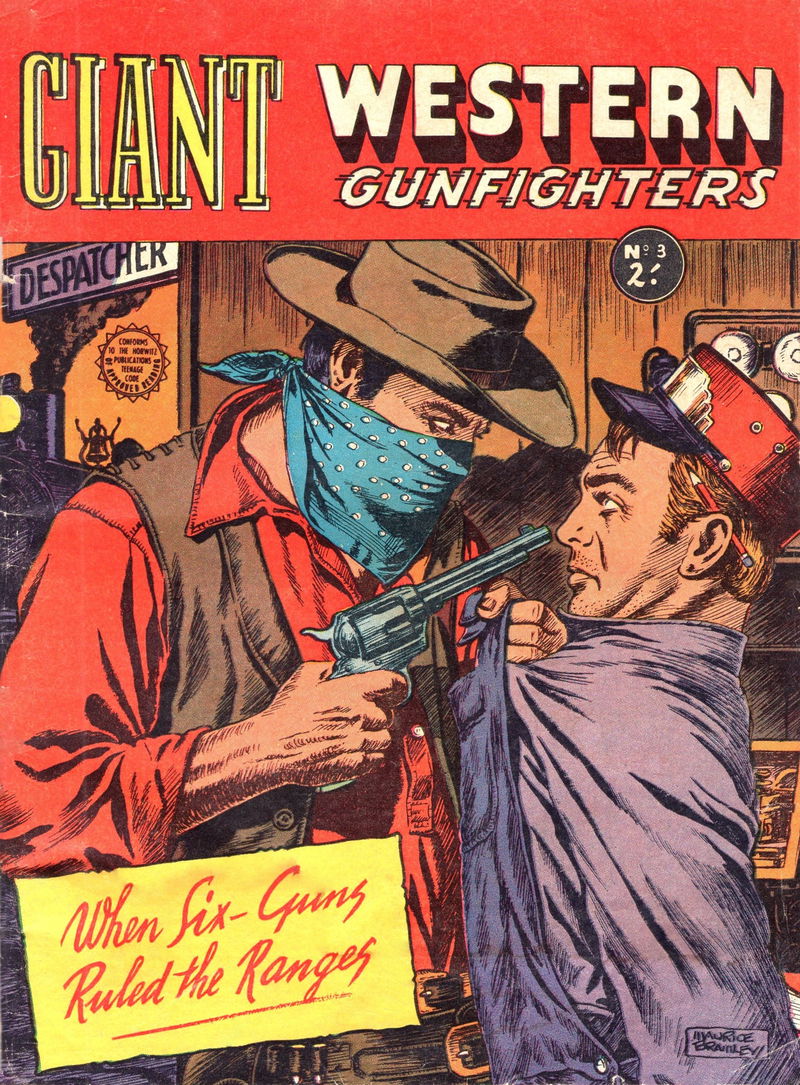 Giant Western Gunfighters (Horwitz, 1961? series) #3 ([January 1962])