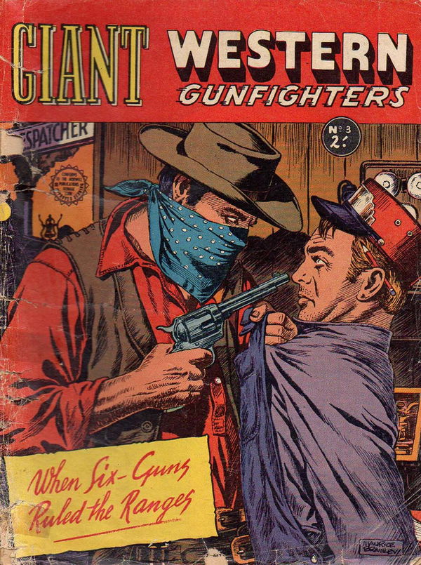 Giant Western Gunfighters (Horwitz, 1961? series) #3 ([January 1962])