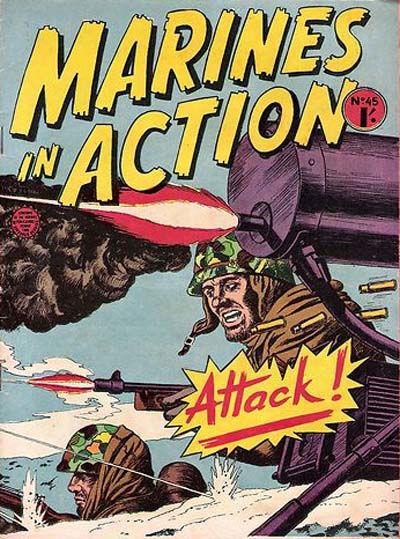 Marines in Action (Horwitz, 1954 series) #45 ([January 1960?])