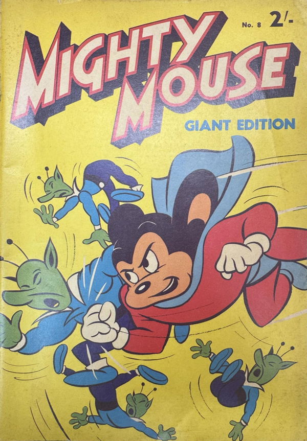 Mighty Mouse Giant Edition (Jubilee, 1960? series) #8 ([April 1961?])