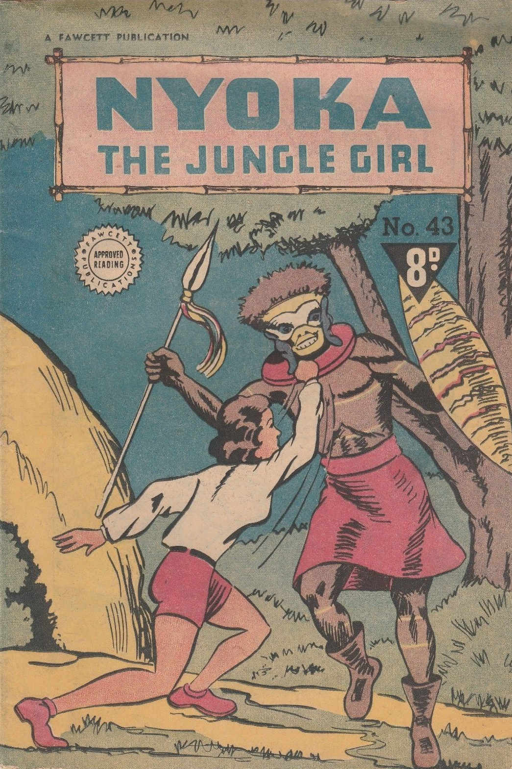 Nyoka the Jungle Girl (Cleland, 1949 series) #43 ([November 1952?])