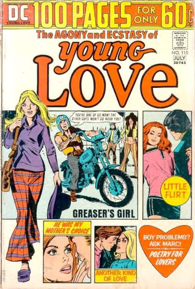 Young Love (DC, 1963 series) #110 (June-July 1974)