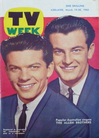 TV Week (Southdown Press, 1958? series) #March 14-20, 1962 [Adelaide] (14 March 1962)