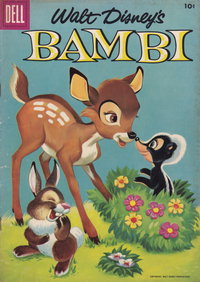 Walt Disney's Bambi (Dell, 1956 series)  #3 (April 1956) — Untitled [Bambi]