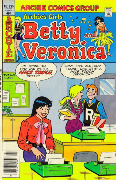 Archie's Girls Betty and Veronica (Archie, 1950 series) #295 July 1980