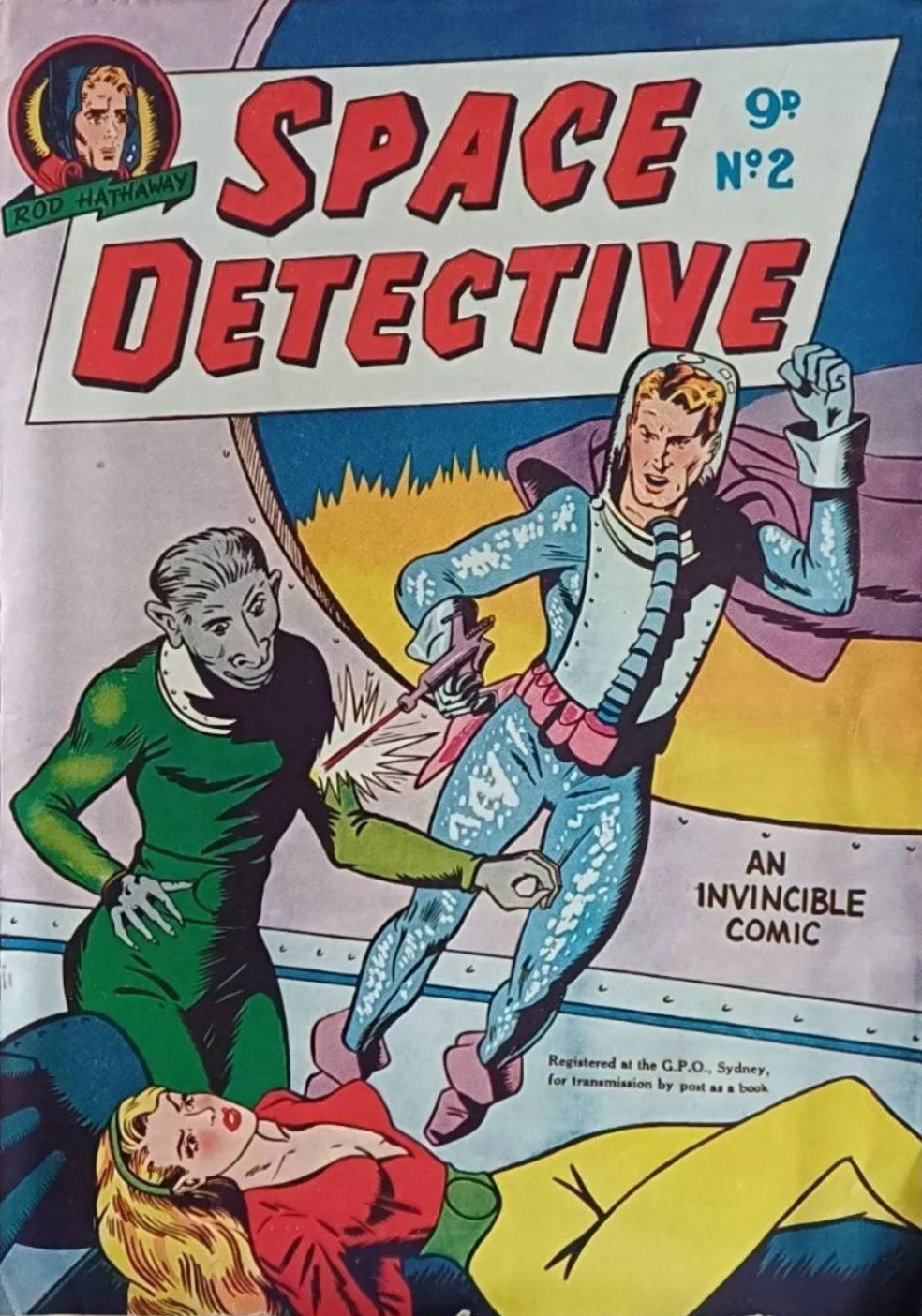 Space Detective (Invincible, 1955? series) #2 ([February 1954?])