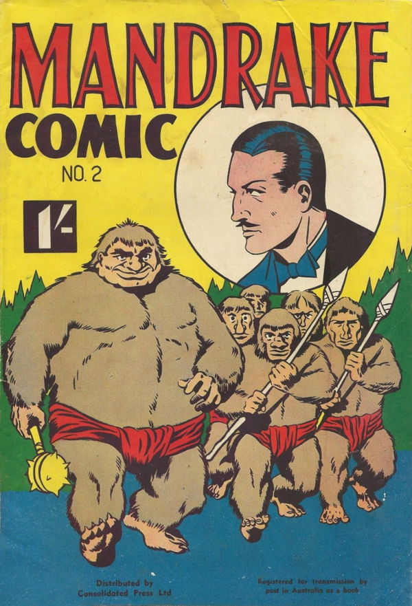 Mandrake Comic (Consolidated, 1953 series) #2 ([April 1953?])