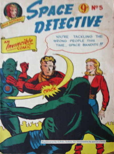 Space Detective (Invincible, 1955? series) #5 ([May 1954?])